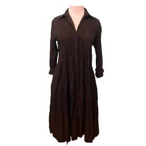 NEW DRESS ADDICT women's solid jot dress in black